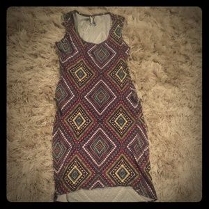 Comphy cotton high low dress